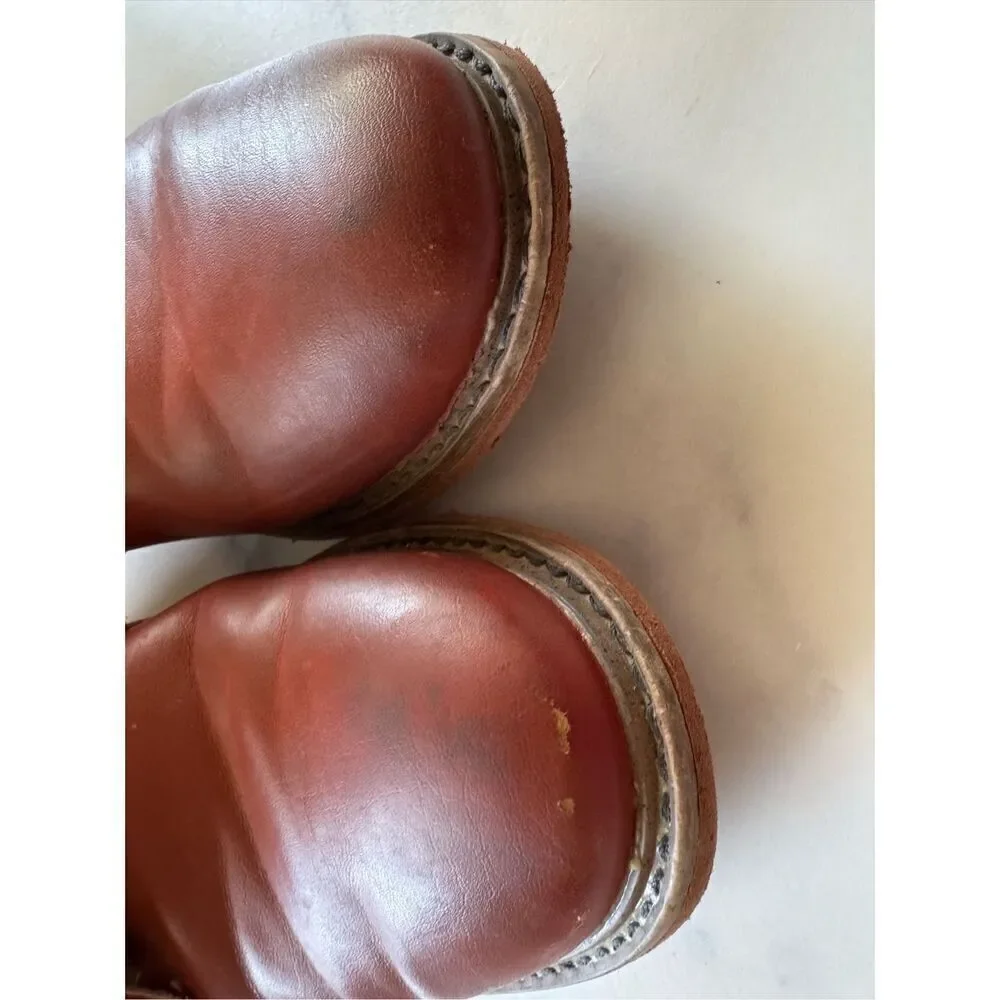 Deer Stags Ballard boys size 1 brown dress shoe ankle boot chukka